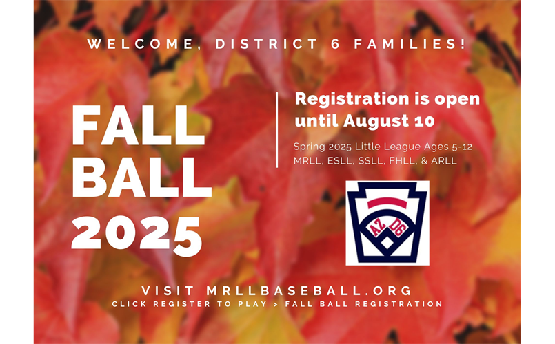 Fall Ball Registration 2025